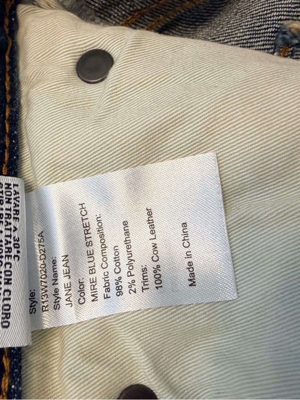 R13 Jane Jeans NWT! Size 29 - Picture 12 of 15